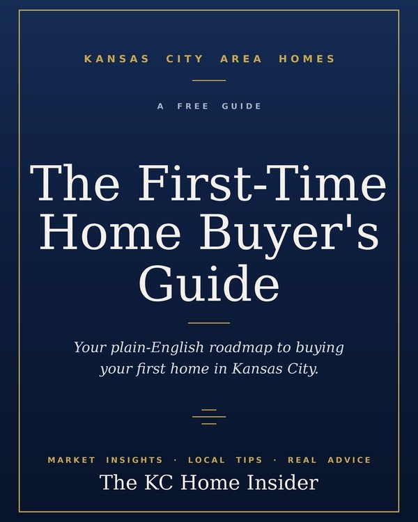 Buying your first home in Kansas City? First &mdash; take a breath. 🏡

If the whole idea feels equal parts exciting and overwhelming, you're in good company. Most first-time buyers I talk to are quietly carrying the same questions: Can I actually af