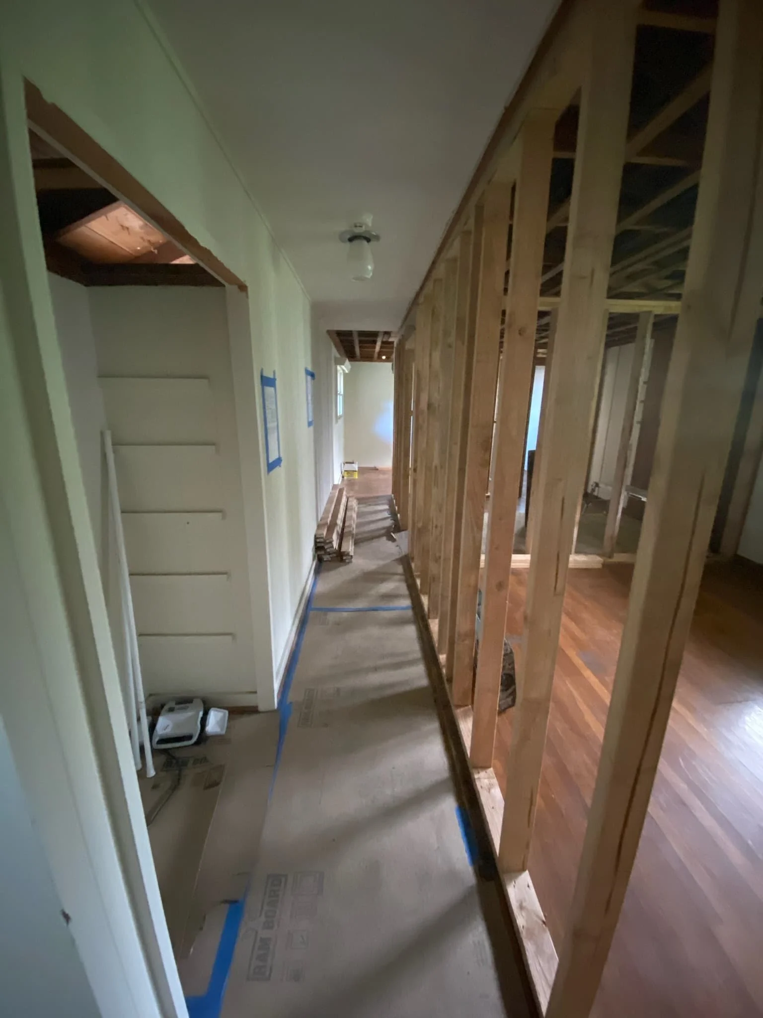 Mid Construction: Home Addition