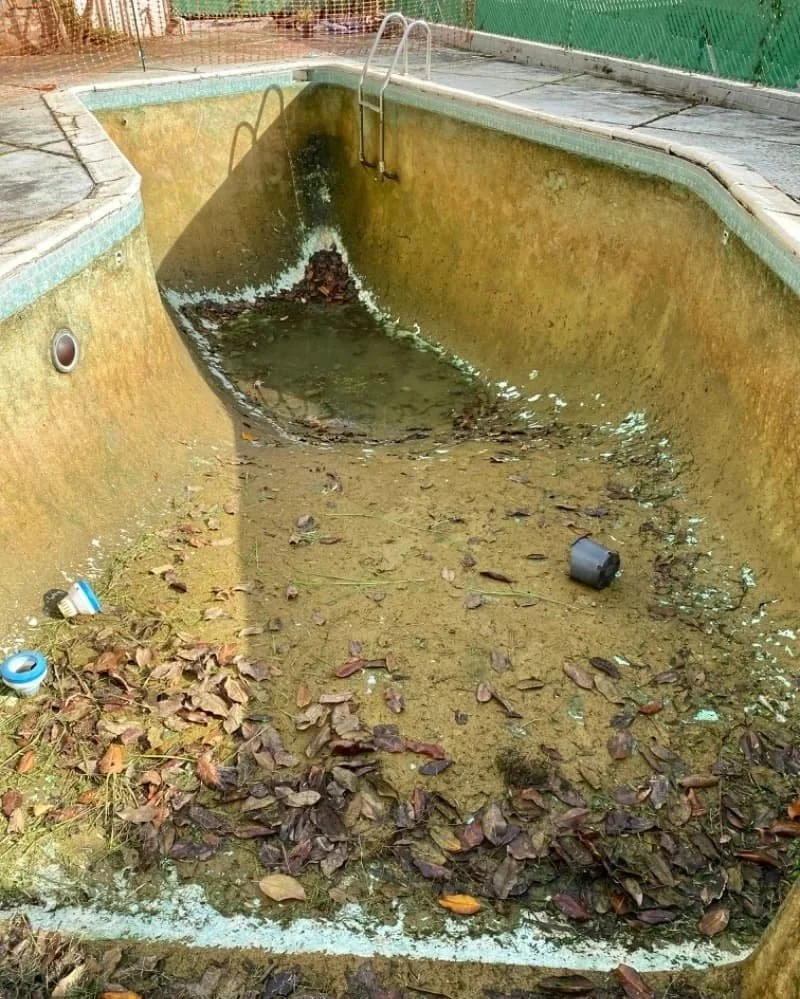 Pool Prior to Demolition