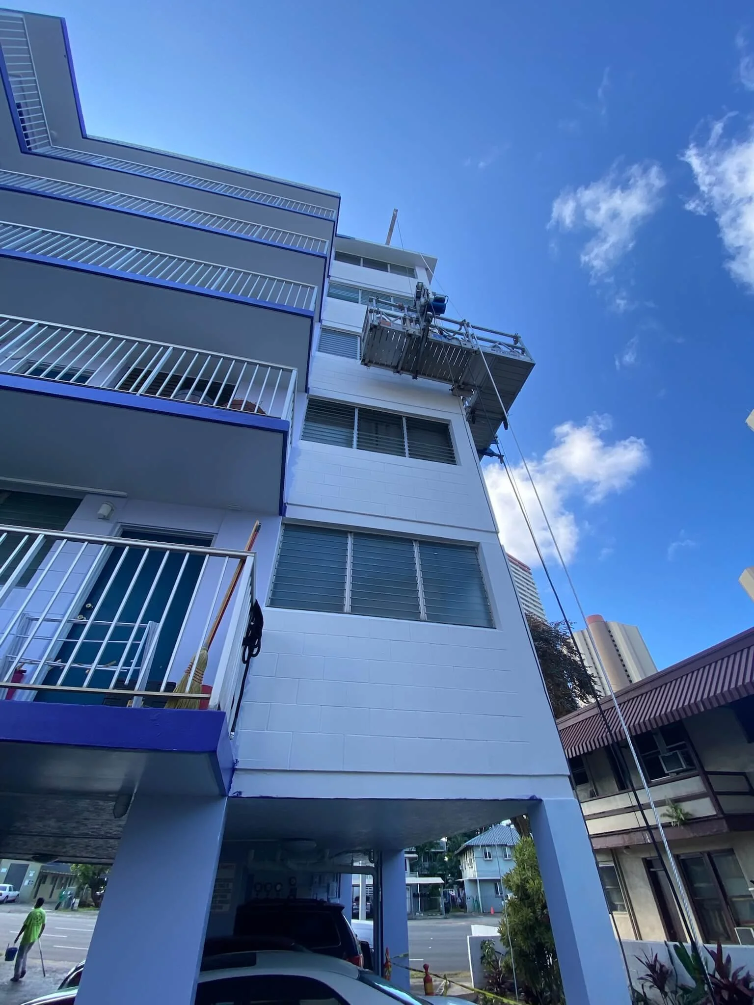 Mid Rise Condo Exterior Renovation in progress by Hale Partners Hawaii.jpeg