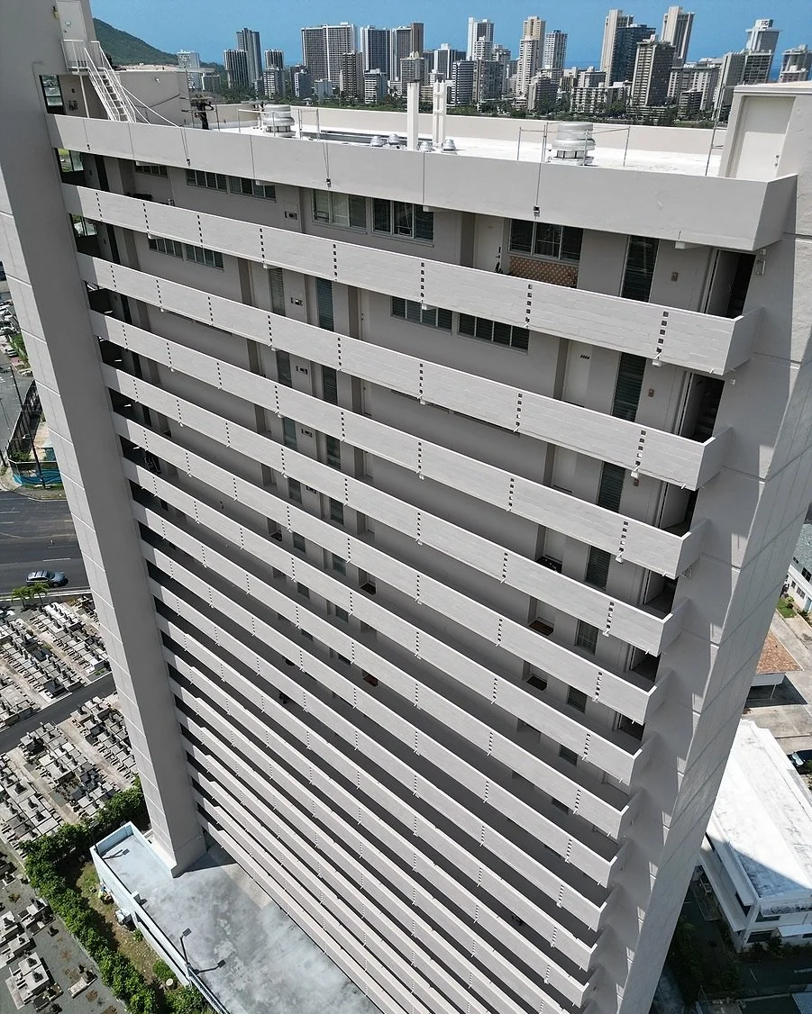 21-Story High Rise Condo after Hale Partner Hawaii restoration