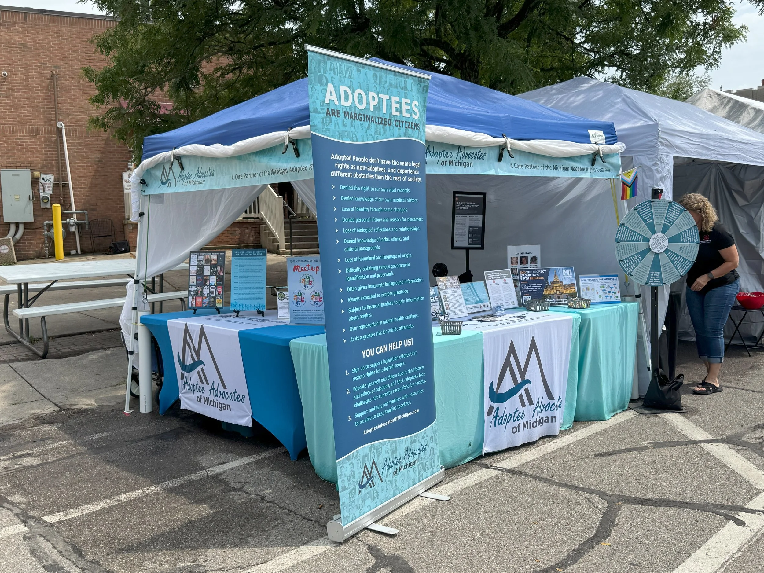 Our Wyandotte Booth