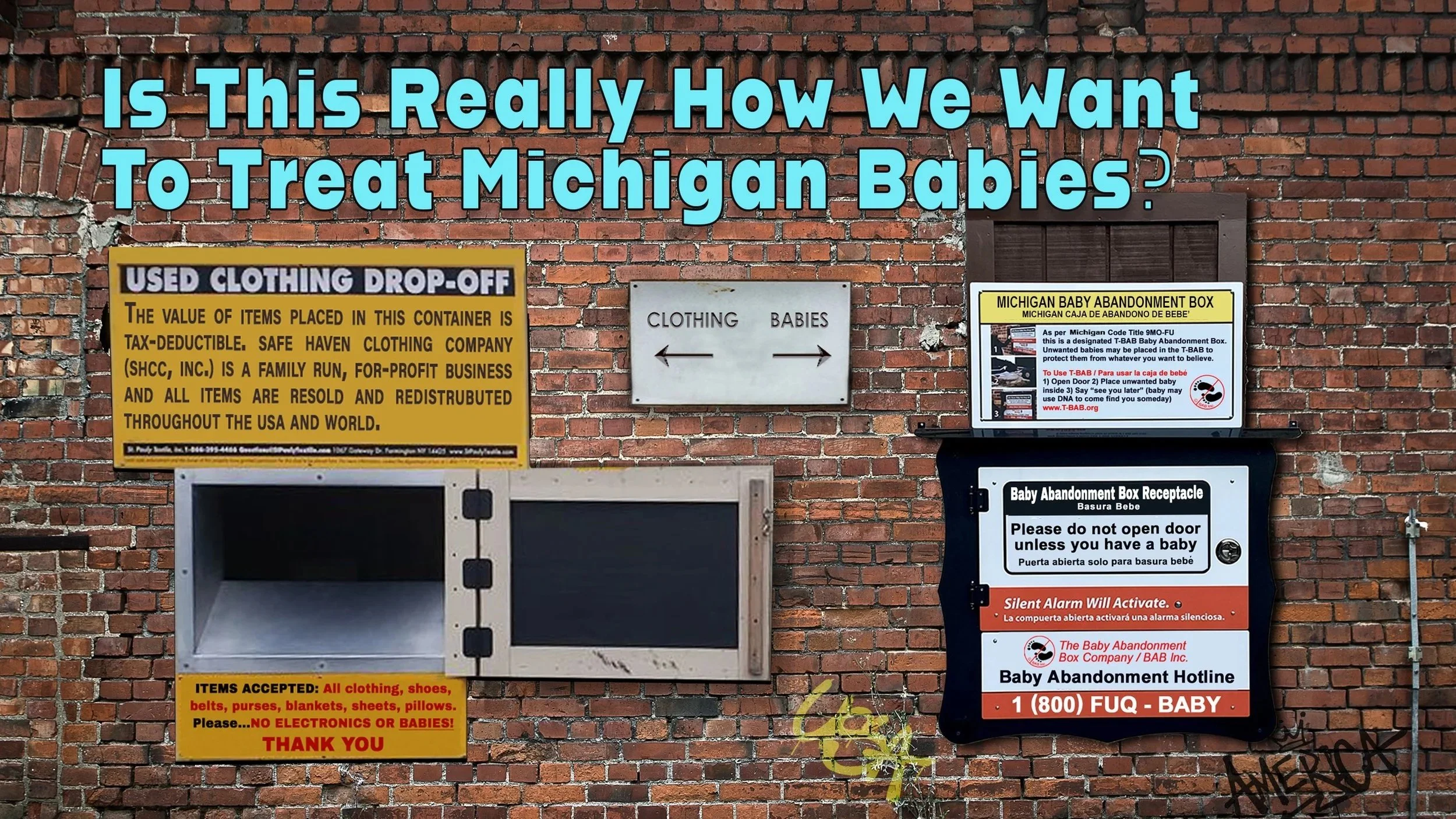 Anonymous Isn’t Safe: Michigan’s Baby Box Bills Hurt the Most Vulnerable