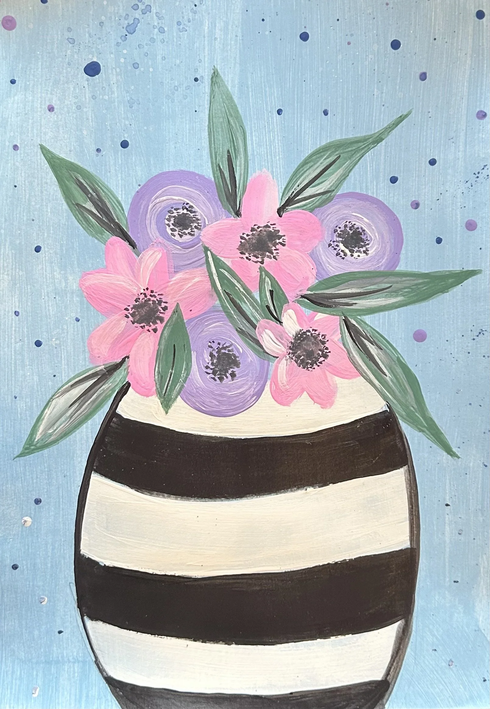 Sip and Paint: May Flowers