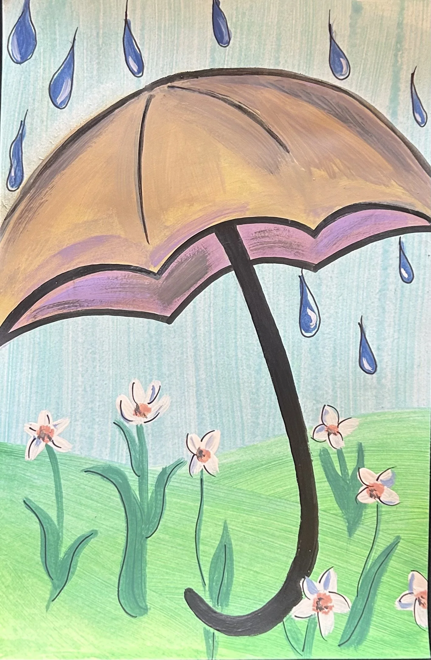 Sip and Paint: April Showers