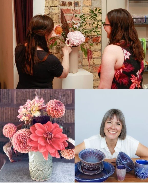 Pottery, Petals and Pints