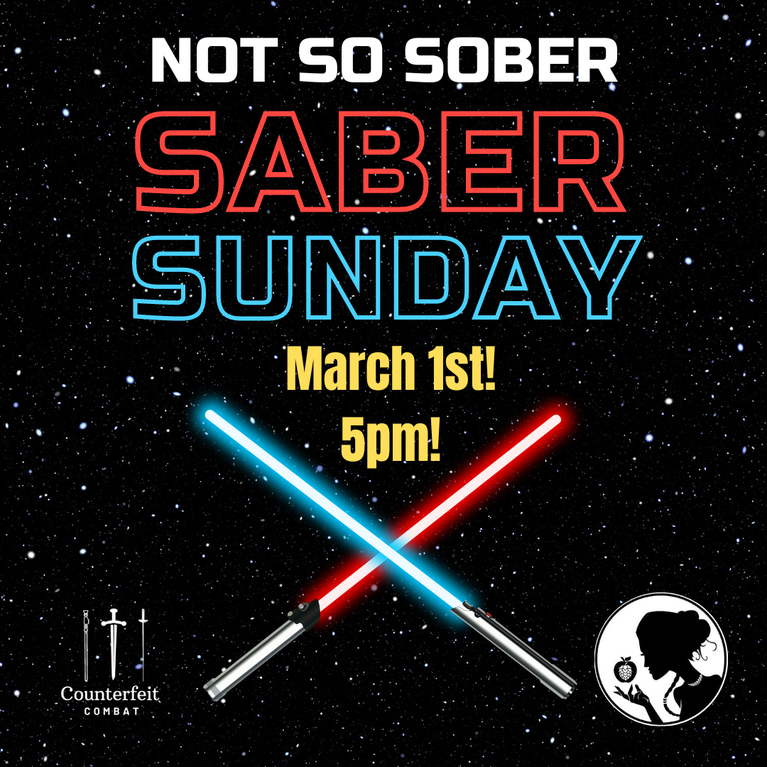 Counterfeit Combat Sunday, March 1st, 5-6;00pm