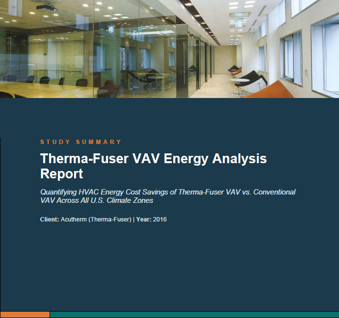 Therma-Fuser VAV Energy Analysis Report