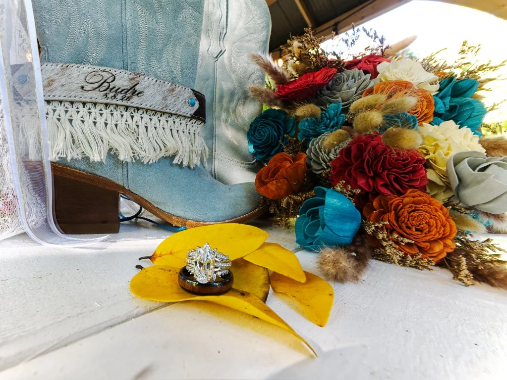 Rings Boots and Boquette.jpg