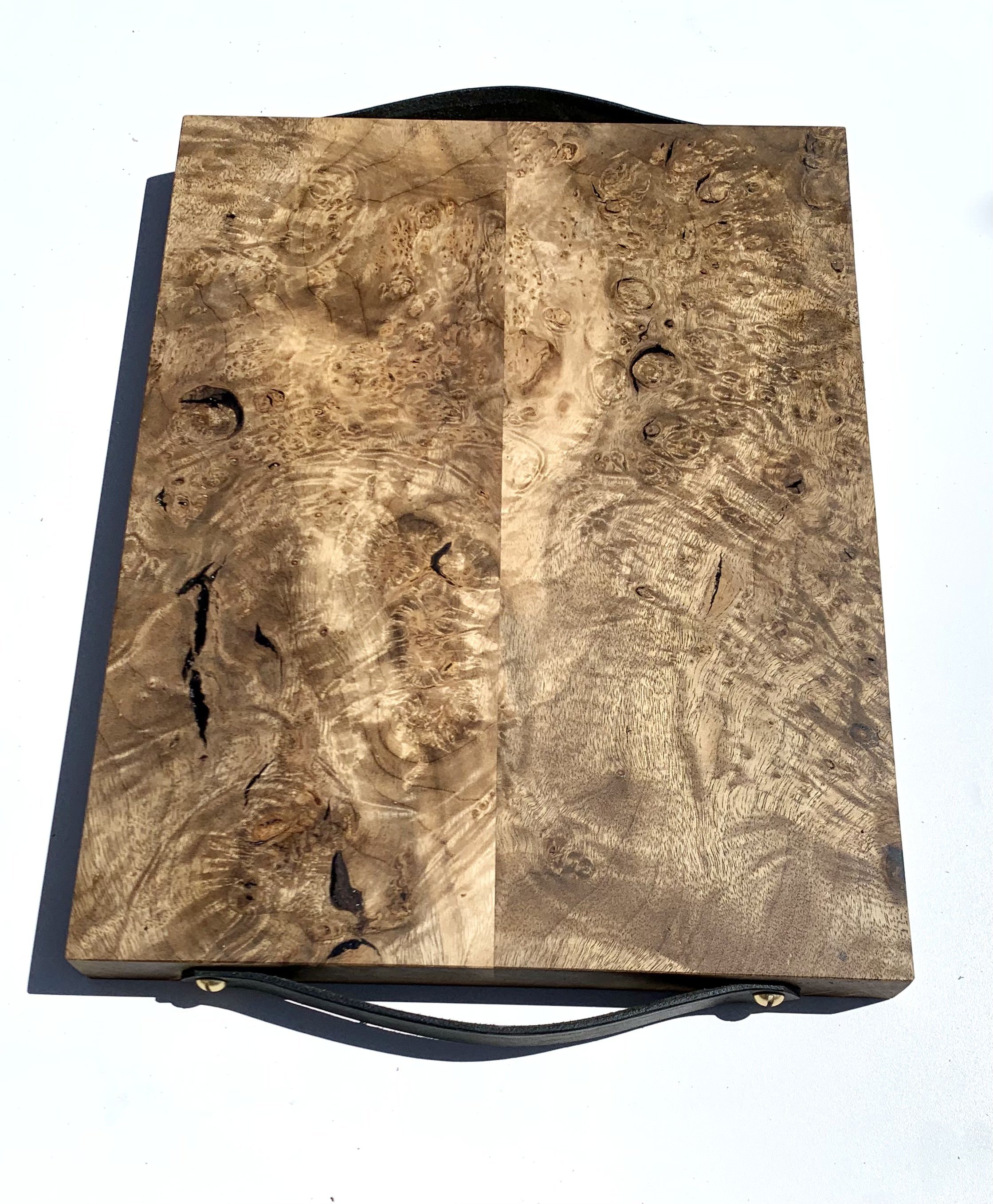 Walnut and Myrtle serving platters — Daniel E. Wolfe