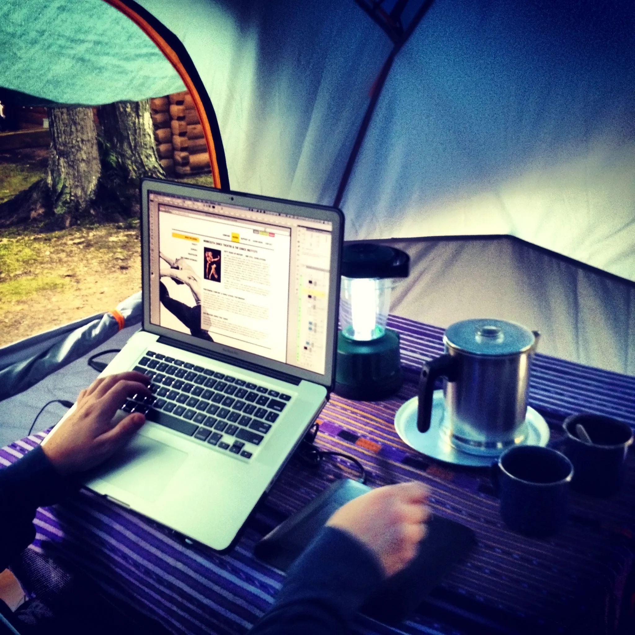 WORK CAMPING!
