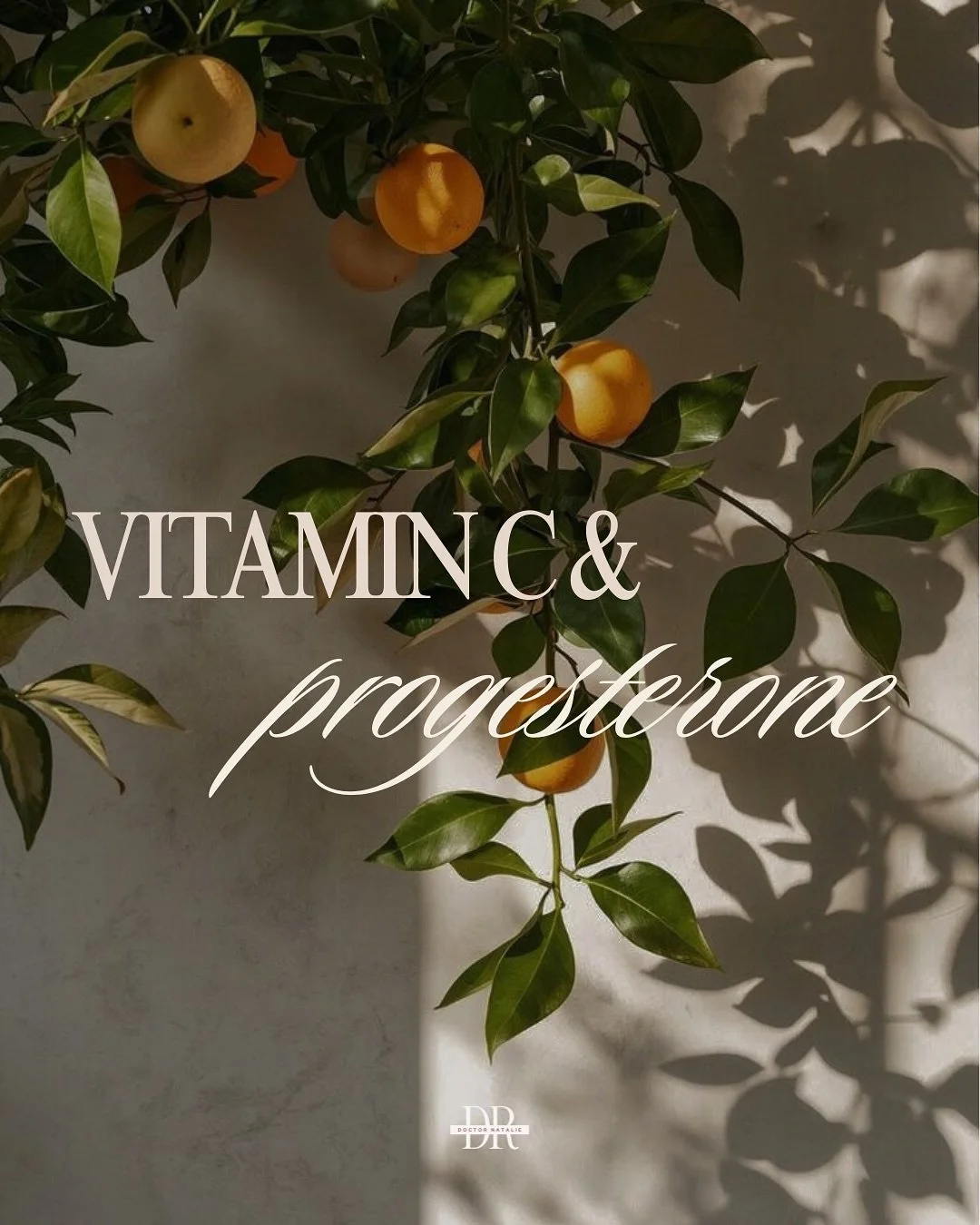 Vitamin C doesn&rsquo;t just support immunity, it plays a direct role in progesterone production within the cycle.

Progesterone is made in the corpus luteum after ovulation, and that tissue is highly metabolically active.
It requires adequate nutrie
