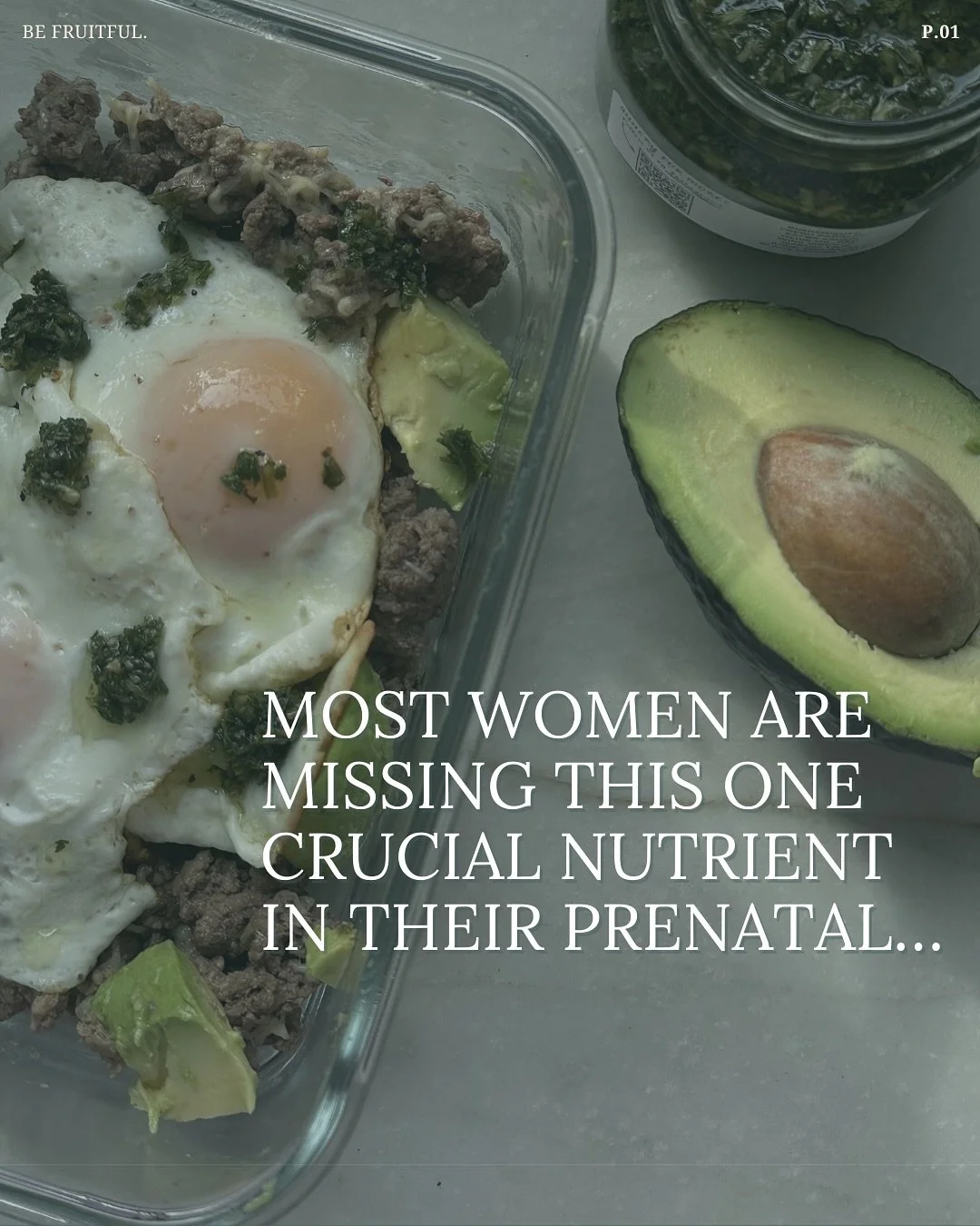 If you flip over most prenatal labels, you&rsquo;ll see all the usual suspects&hellip;

Folic acid 🤢. Iron. Vitamin D. B12.

But one of the most important fertility nutrients?
Missing. Or severely underdosed.

✨Choline.

Choline is essential for egg