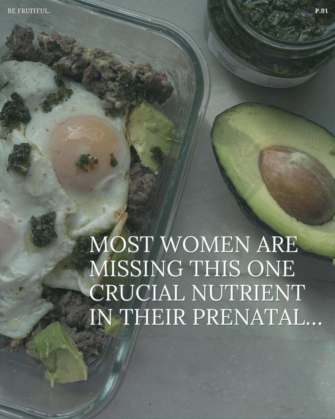 If you flip over most prenatal labels, you&rsquo;ll see all the usual suspects&hellip;

Folic acid 🤢. Iron. Vitamin D. B12.

But one of the most important fertility nutrients?
Missing. Or severely underdosed.

✨Choline.

Choline is essential for egg