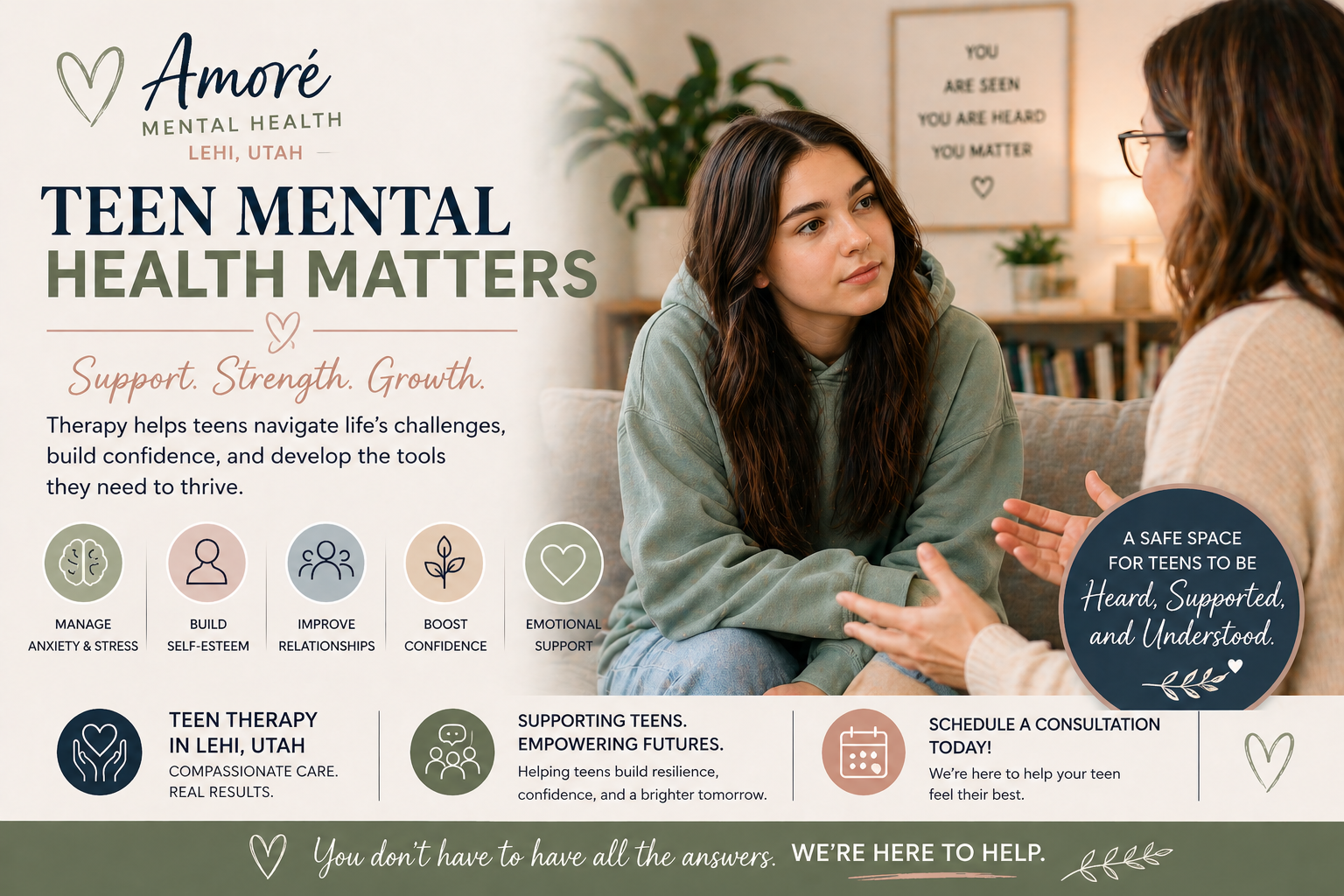 Signs Your Teen May Need Therapy (And What to Look For)