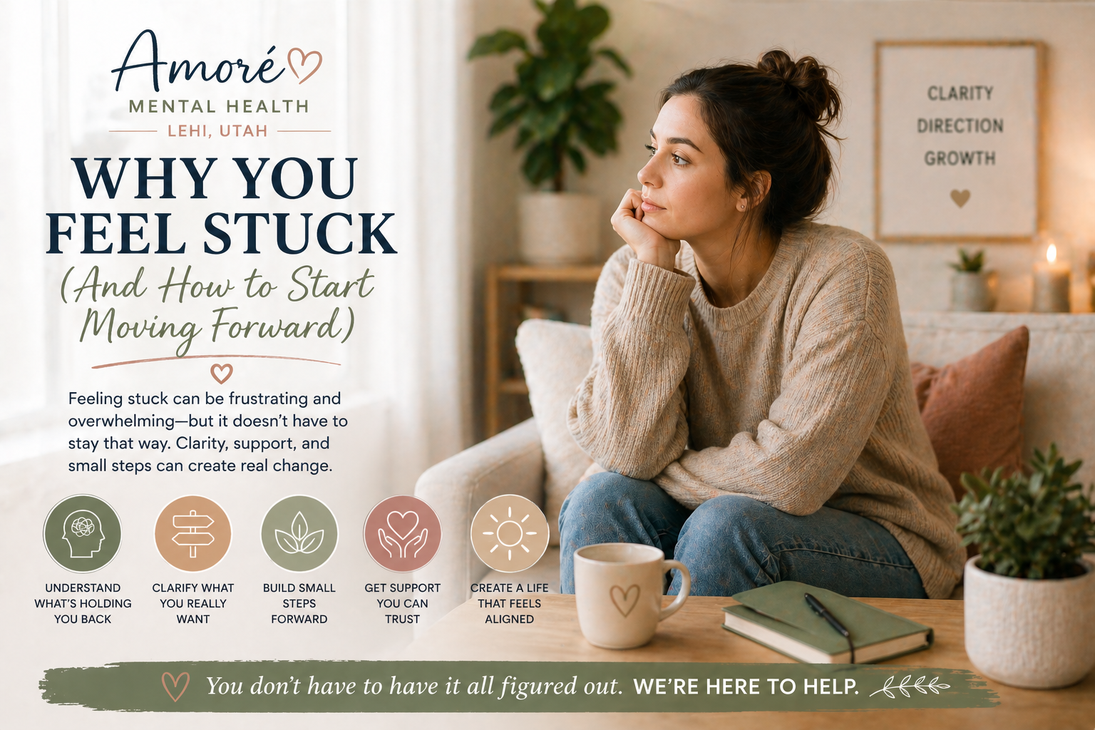 Why You Feel Stuck in Life and How to Move Forward.