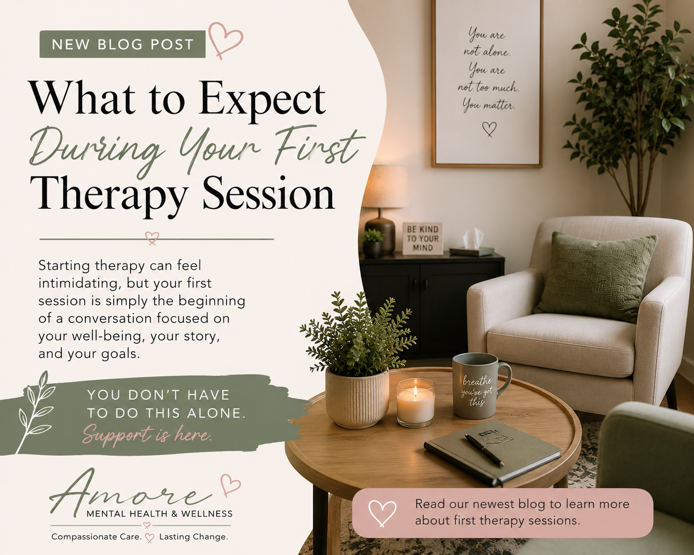 What to Expect During Your First Therapy Session