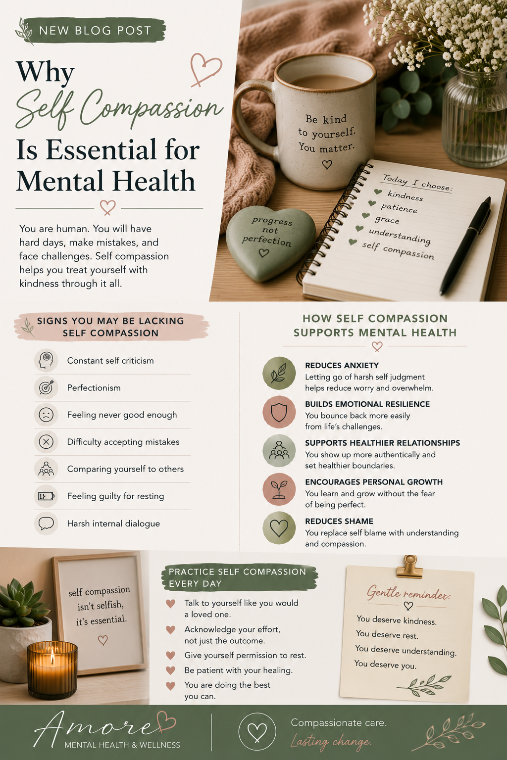Why Self Compassion Is Essential for Mental Health