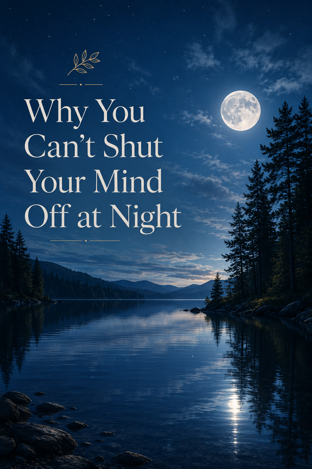 Why You Can't Shut Your Mind Off at Night