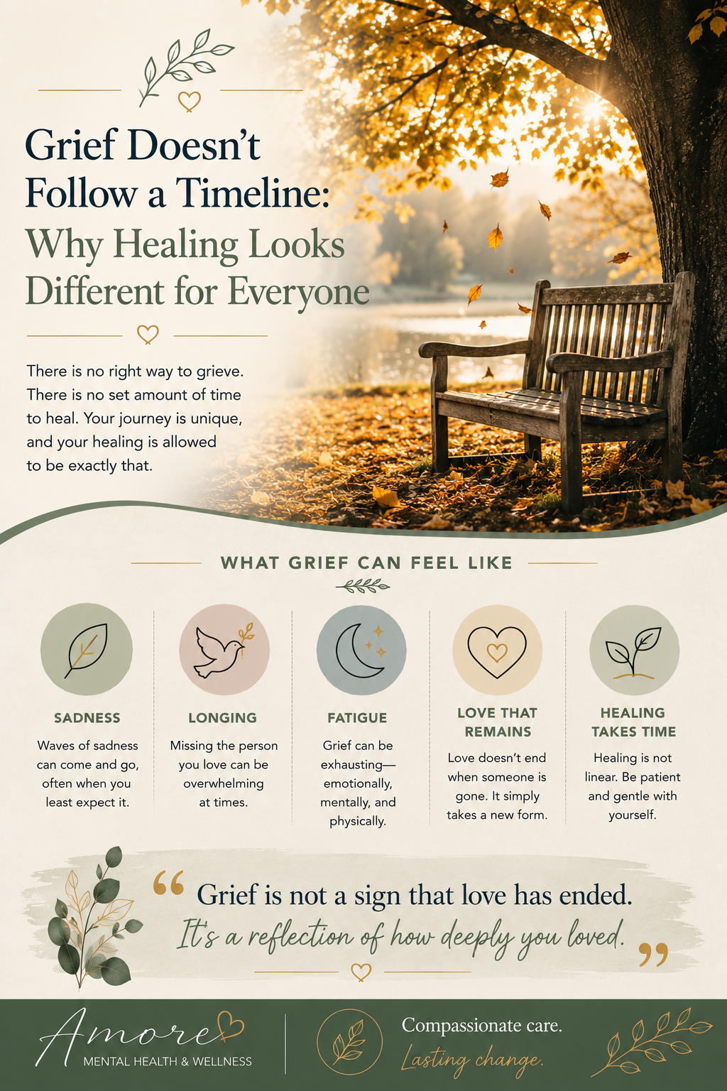 Grief Doesn't Follow a Timeline: Why Healing Looks Different for Everyone