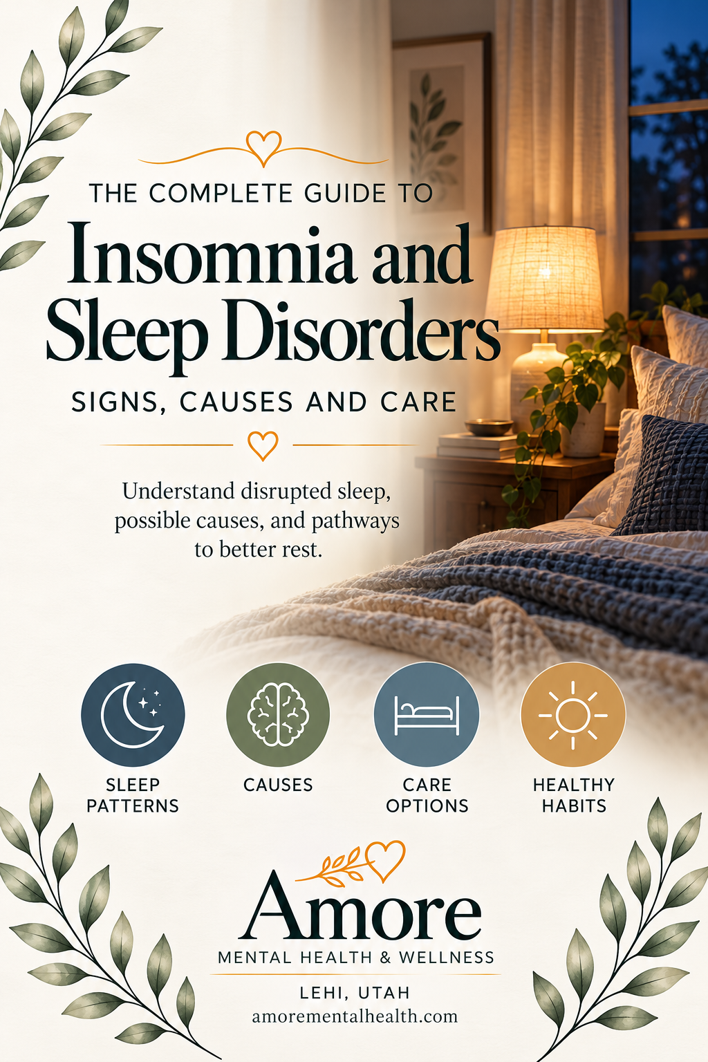 Insomnia and Sleep Disorders and When to Seek Support in Lehi Utah