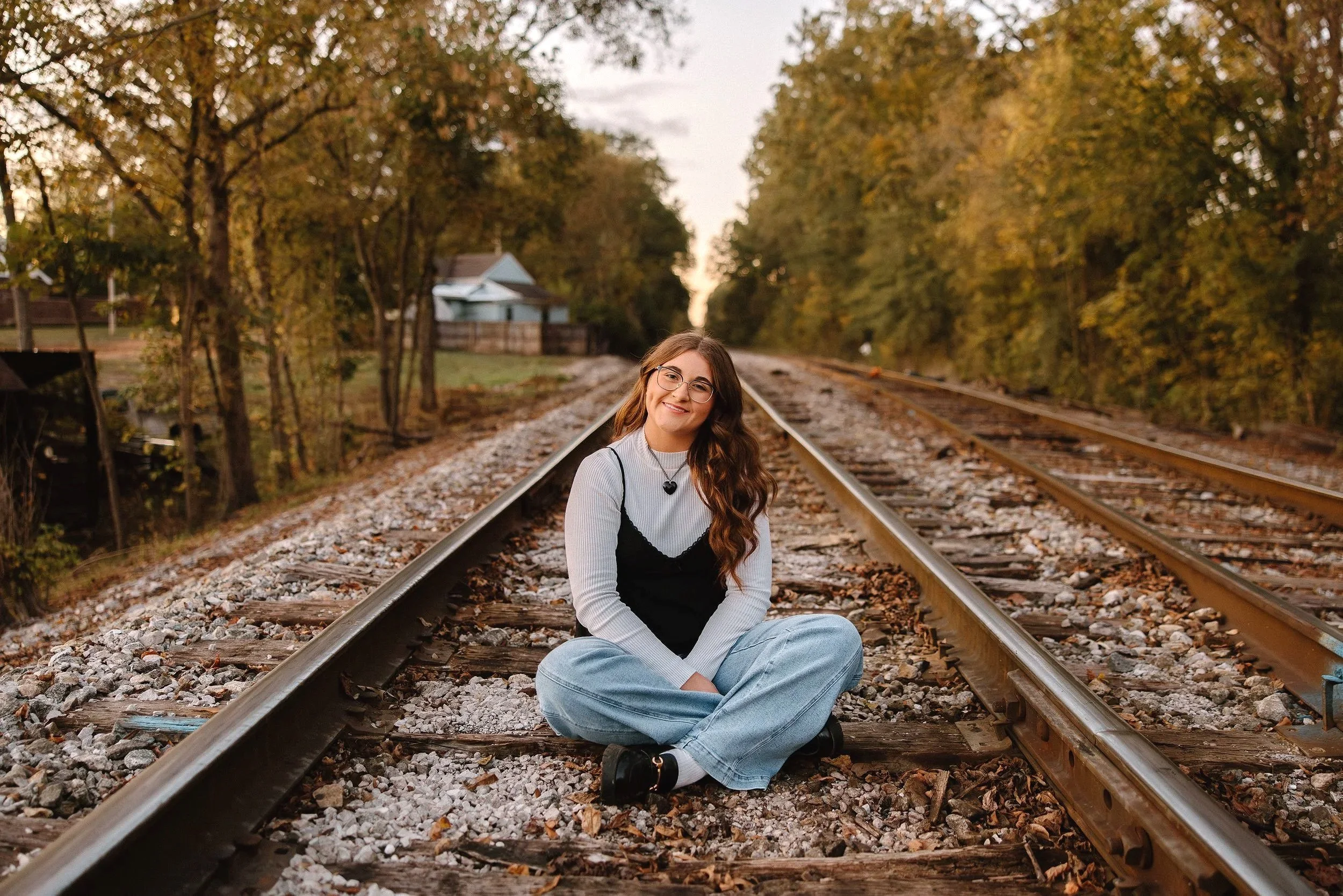 Corinth, Mississippi Senior Session Utilization of Train Tracks