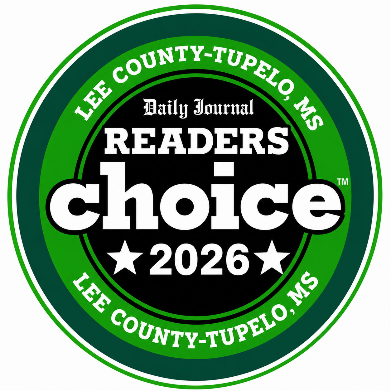 tupelo readers choice award winner for 2026 photographer in tupelo ms lee county
