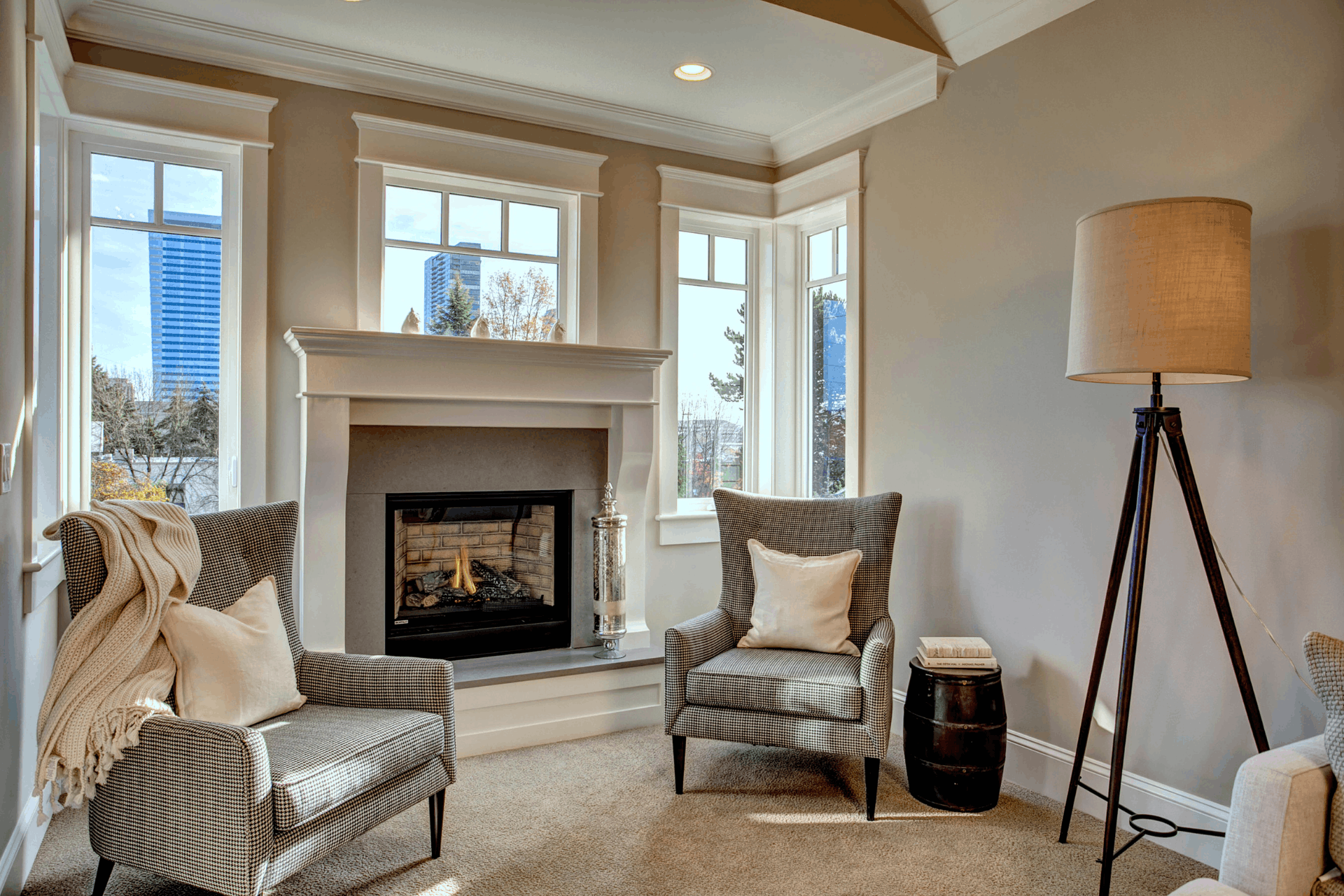 focal point staging ideas