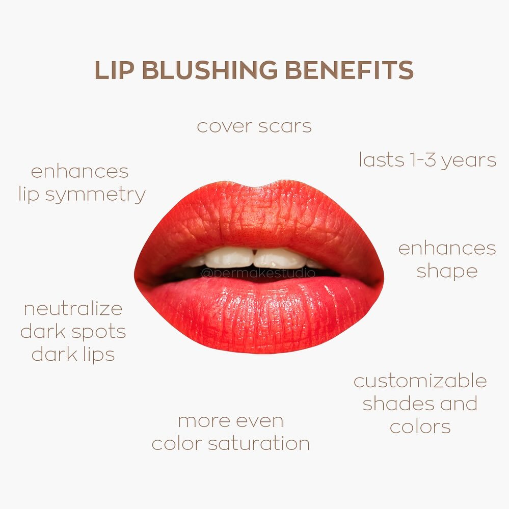 Unlock the beauty of lip blushing with these 7 incredible benefits! 💋 From natural-looking color to long-lasting results, discover why lip blushing is the secret to perfect pouts. #LipBlushing #BeautySecrets #Miami #Brickell