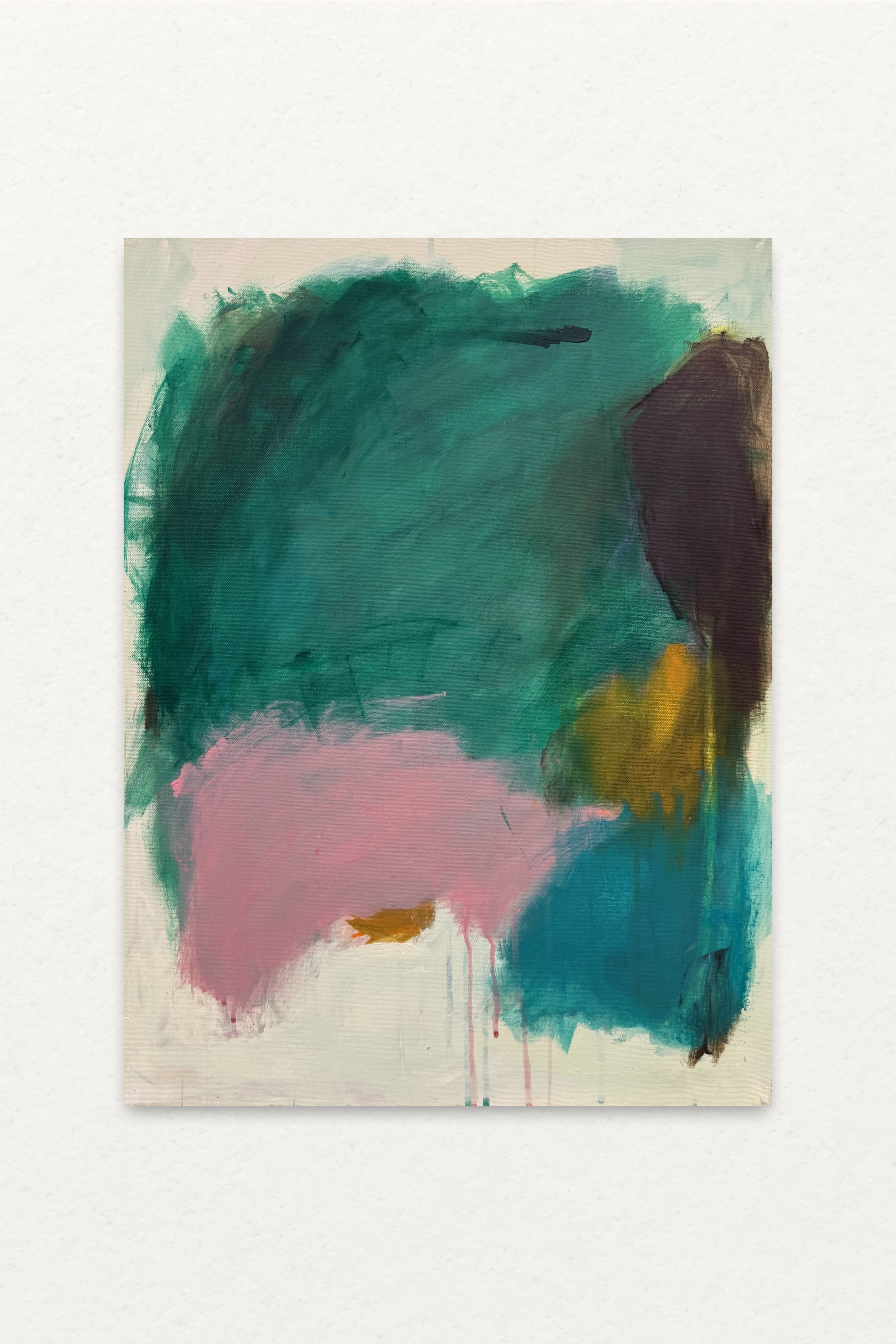 The River Let Me Go no.1, Acrylic / mixed media on canvas, 24" x 18" 