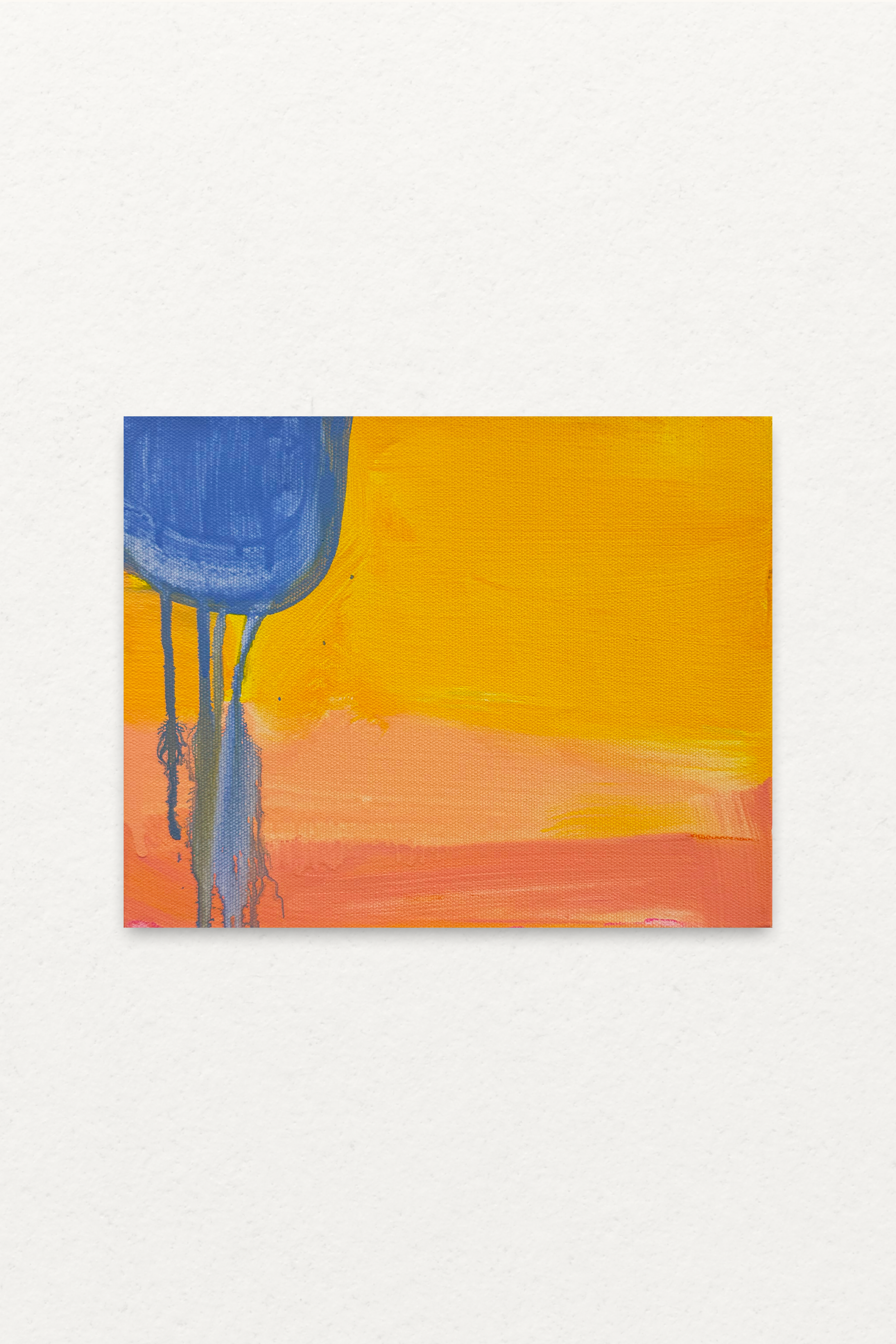 Untitled, Acrylic paint on canvas, 12"x16"