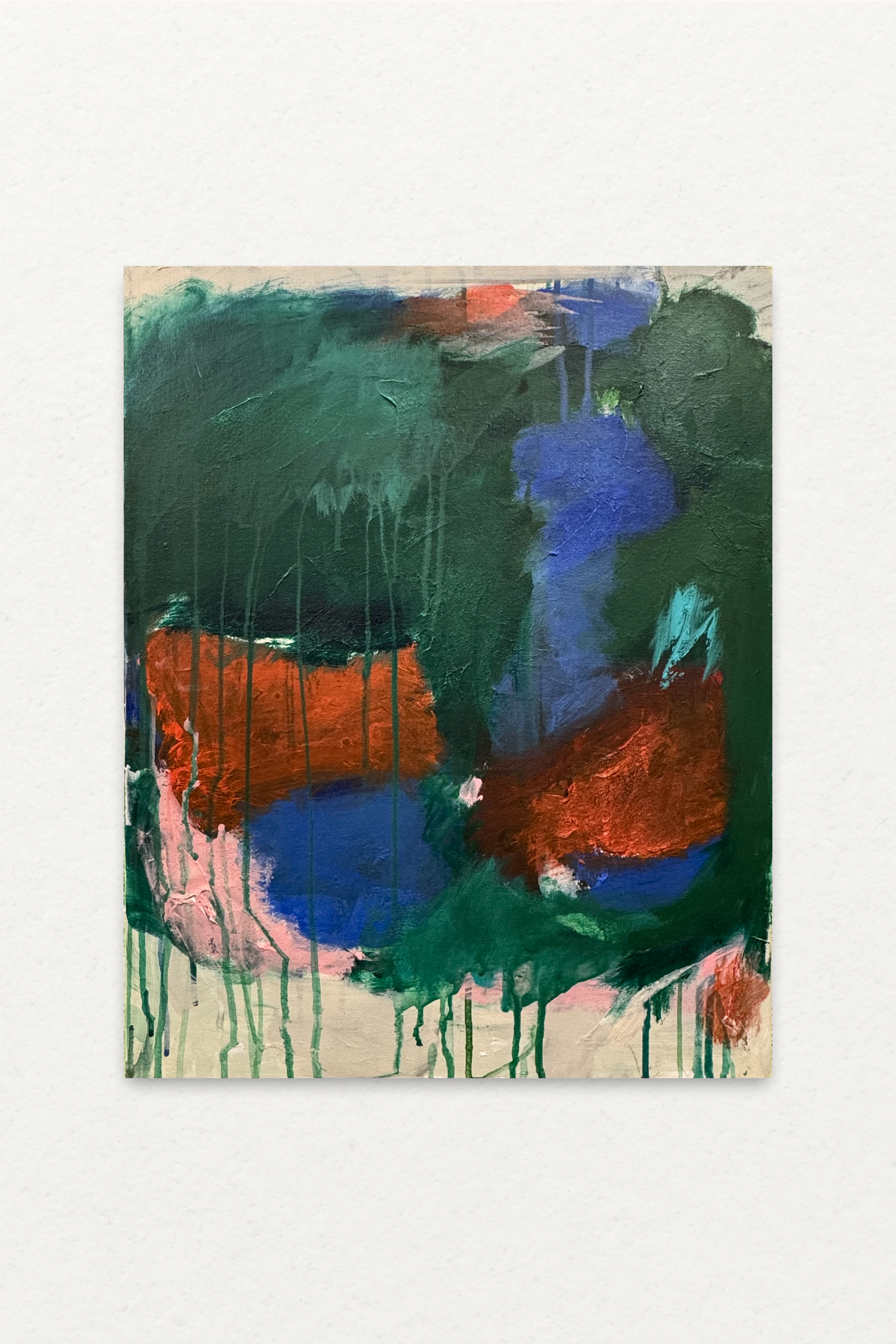 Joy of Wreckage, Acrylic / mixed media on canvas, 20" x 16"