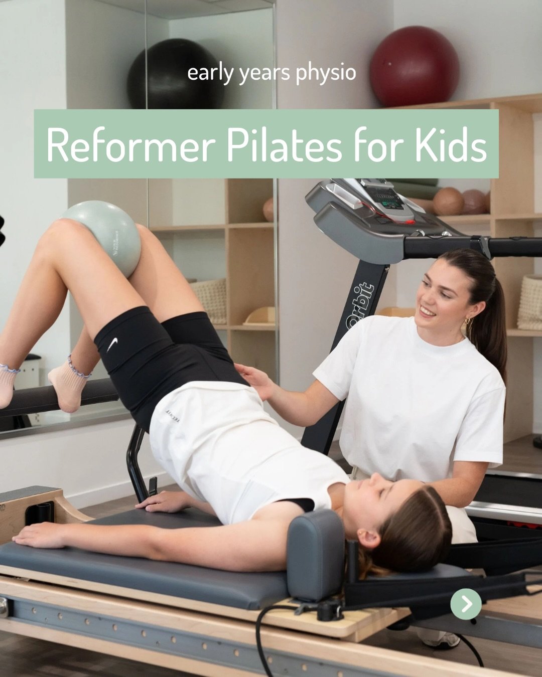We are now offering Reformer Pilates for children! 

Physio-led and tailored for all abilities. Gentle, low-impact sessions build core strength, balance, flexibility and body awareness using our specialised reformer equipment. Every exercise is adapt