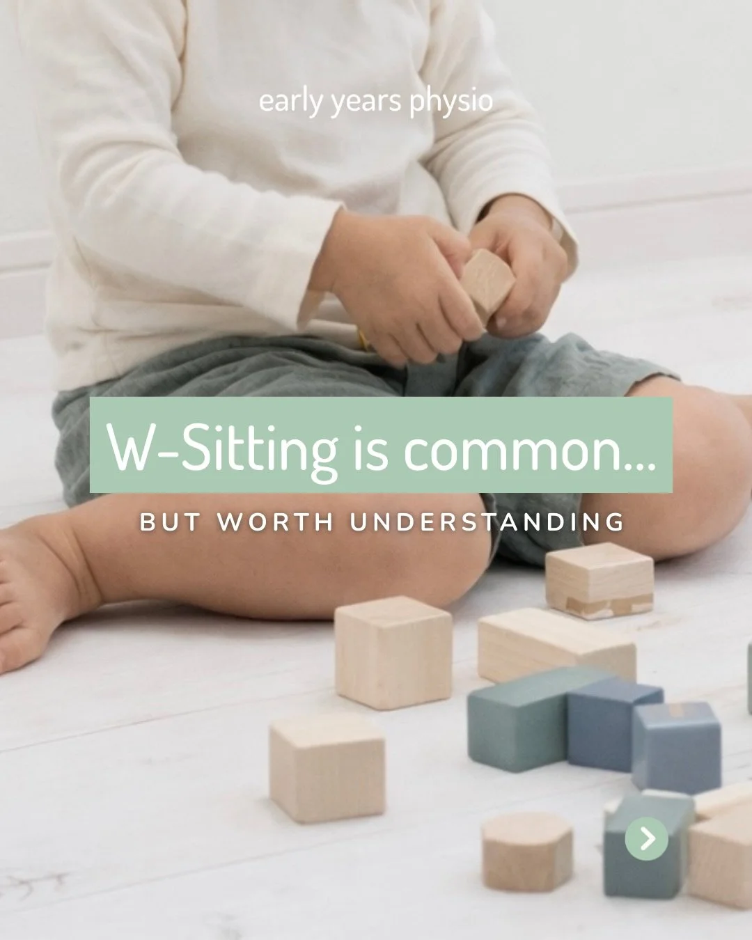 W-sitting isn&rsquo;t simply a &ldquo;bad habit.&rdquo;

For some children, it&rsquo;s just one of many sitting positions. For others, it can become a preferred posture because it offers stability without requiring as much strength or control.

When 