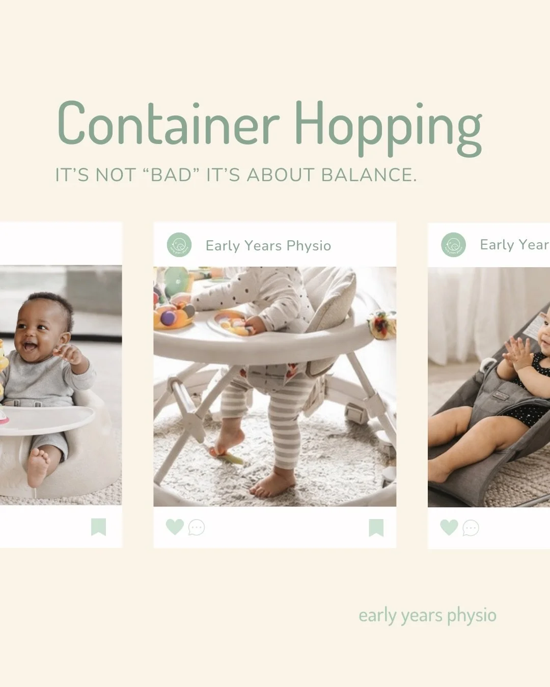 If you&rsquo;re unsure what this balance looks like in real life, that&rsquo;s where guidance can make a difference.

The key message isn&rsquo;t about removing these tools. It&rsquo;s about being intentional with movement opportunities across the da