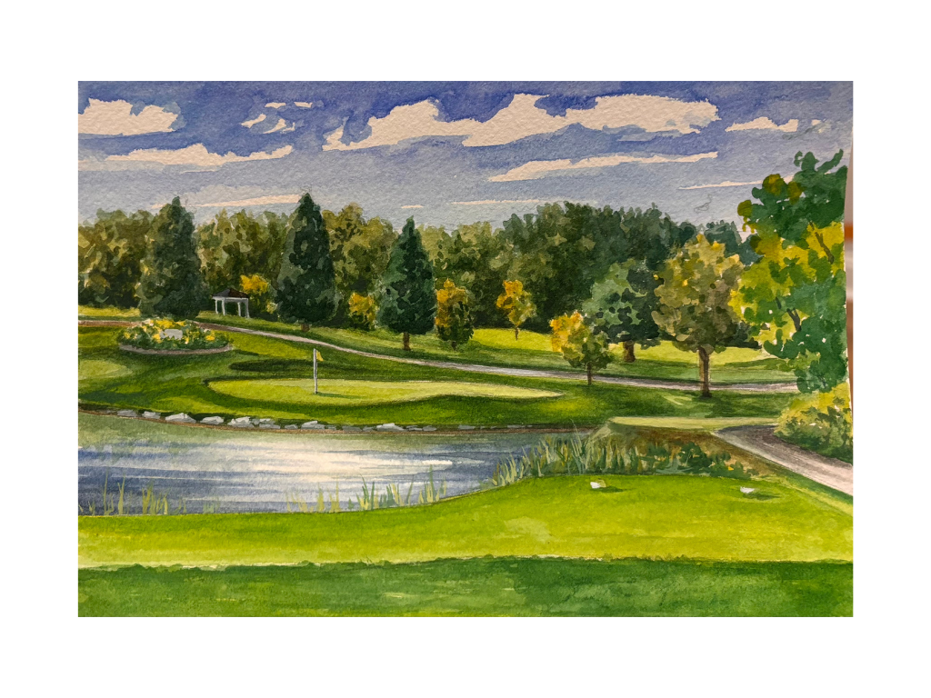 Nashua Country Club, New Hampshire - Print