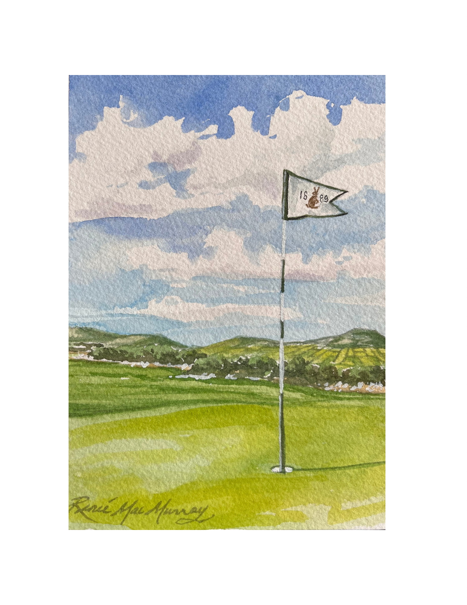 Waterville Golf Links, Co Kerry Ireland - Print