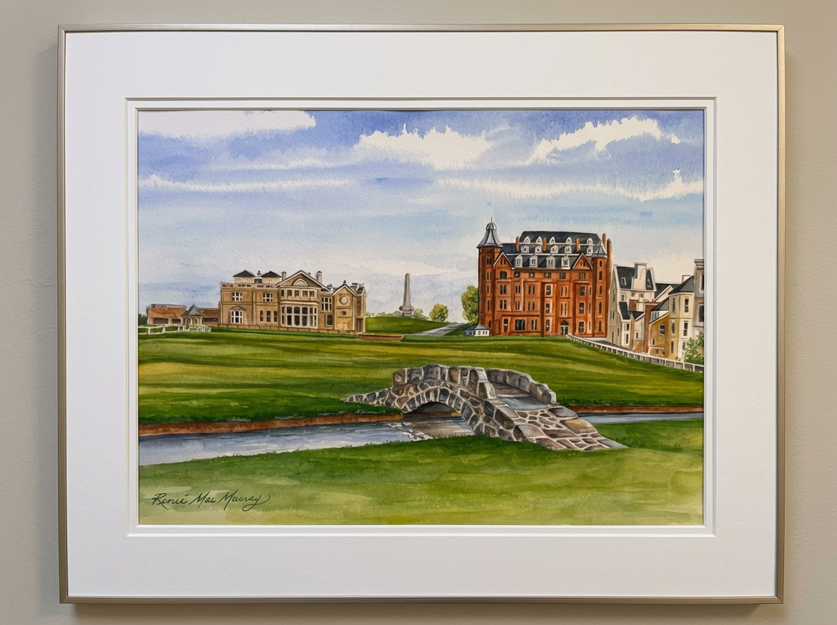 The Old Course St. Andrews, Scotland - Print