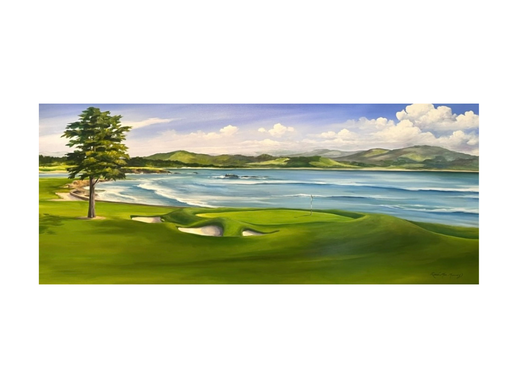 Pebble Beach Golf Course - Print