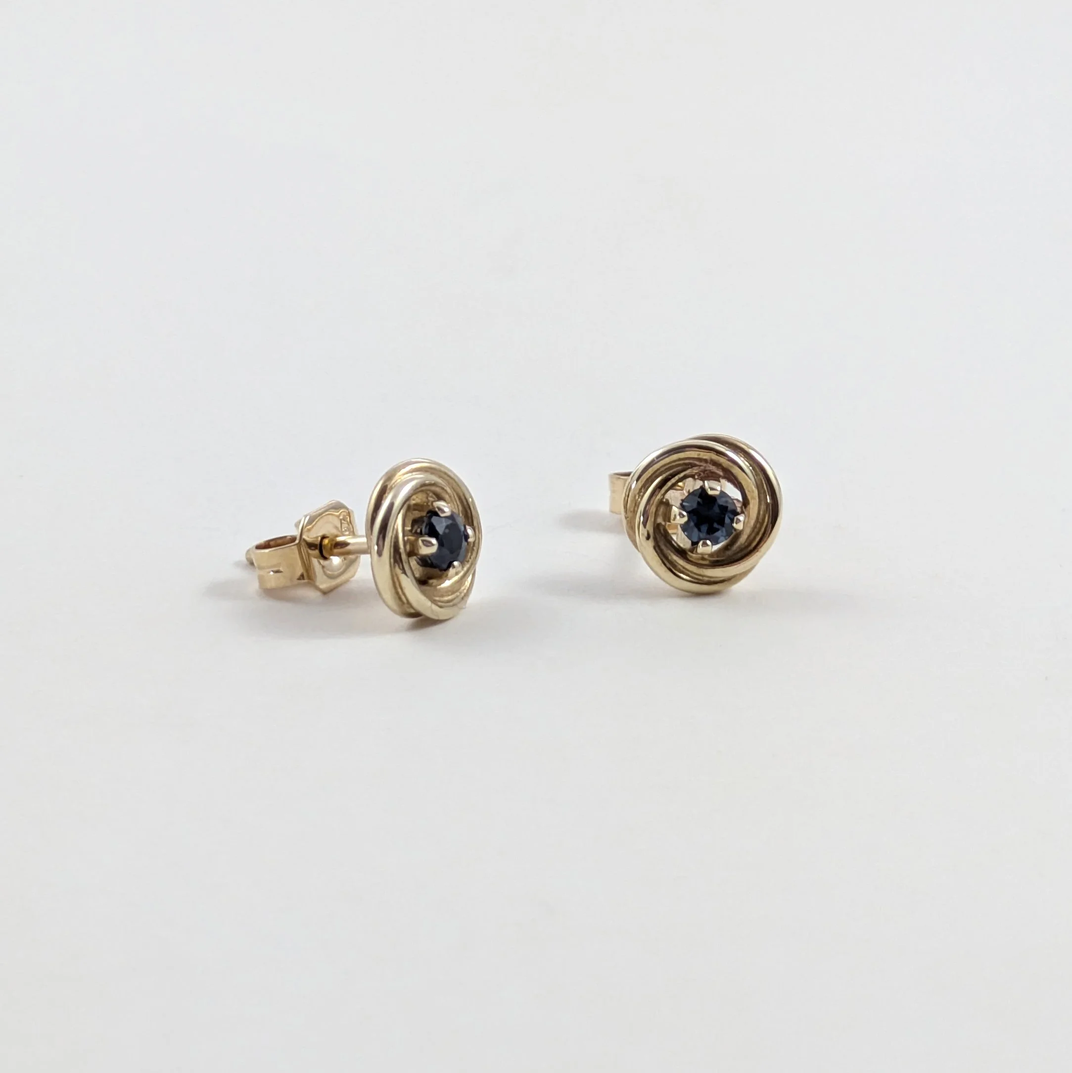 Natural Sapphire Earrings