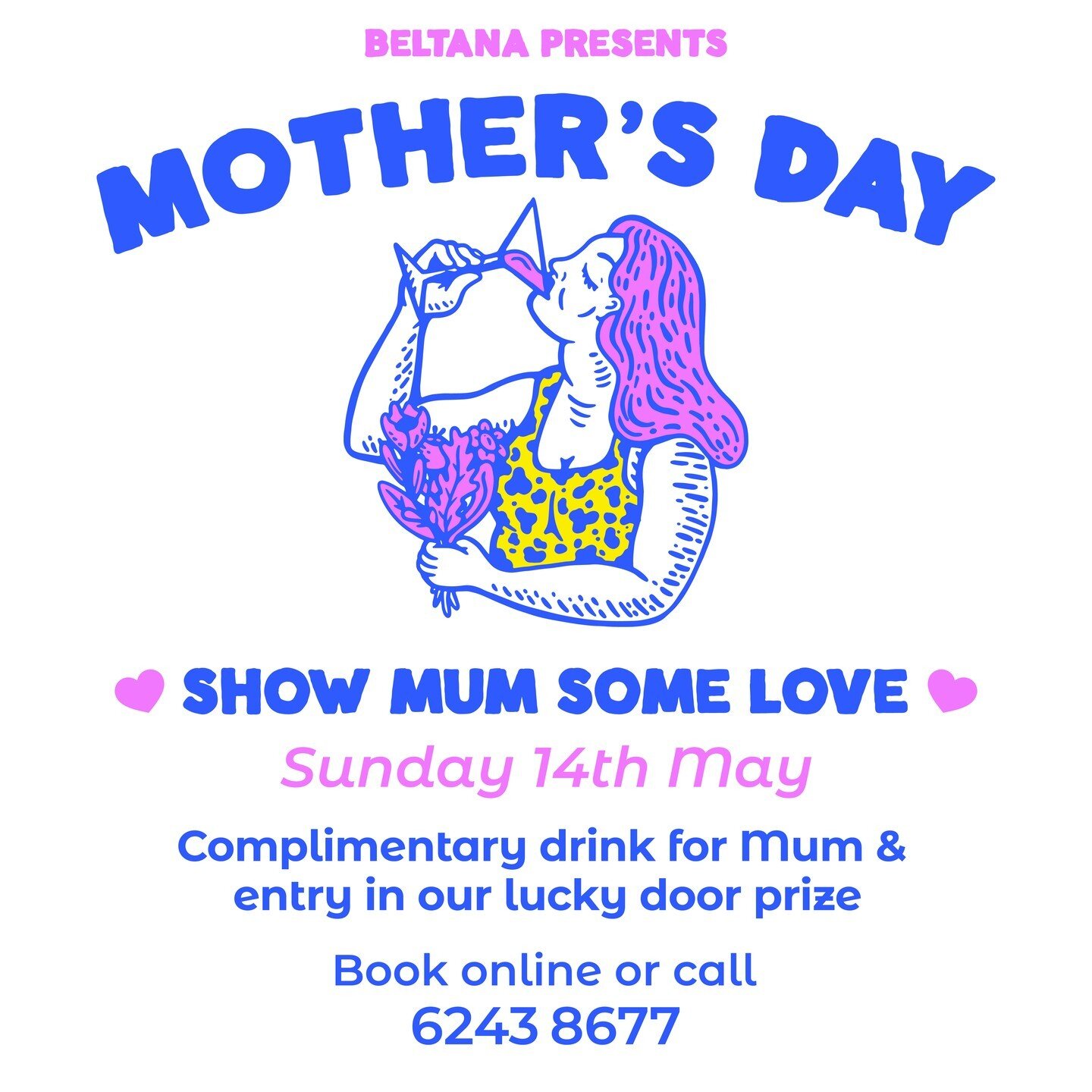 Have you booked a table for Mothers Day? we are still taking bookings for lunch &amp; dinner. Book online or give us a call on 6243 8677