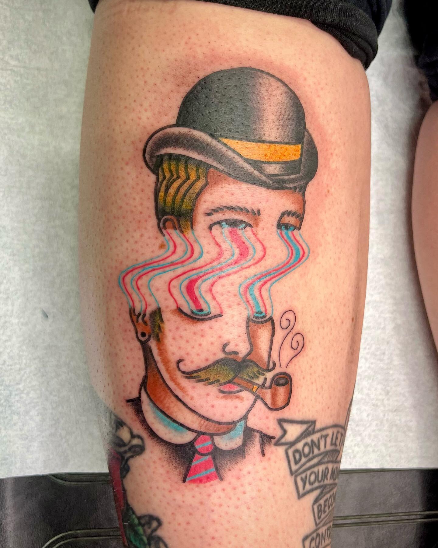Trippy gentlemen to compliment the trippy lady we did last time 💗 thank you for your trust Logann