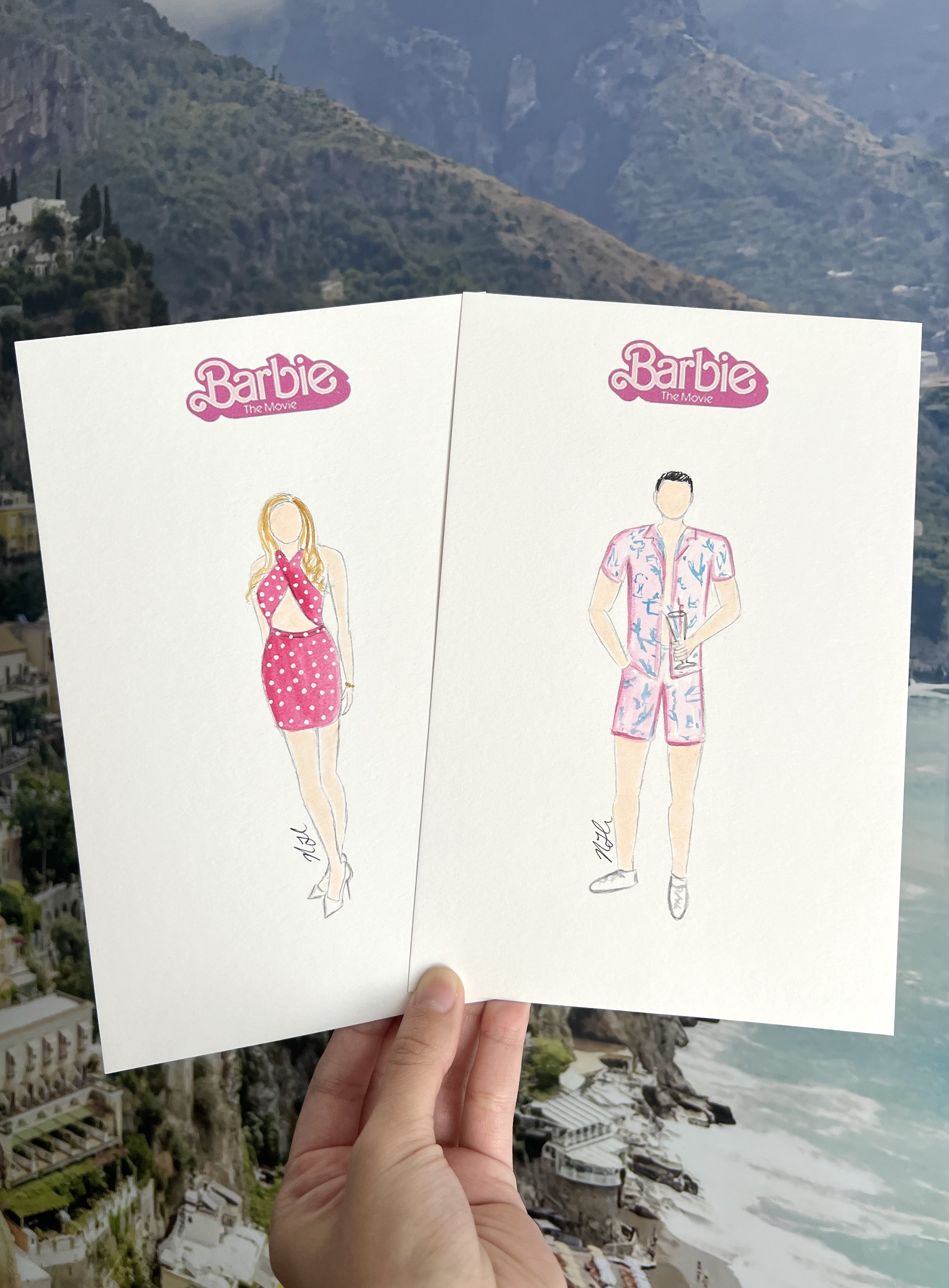 Barbie Movie Illustration