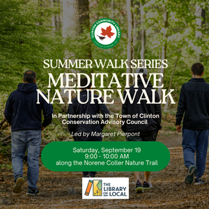 Summer Walk Series: Meditative Nature Walk