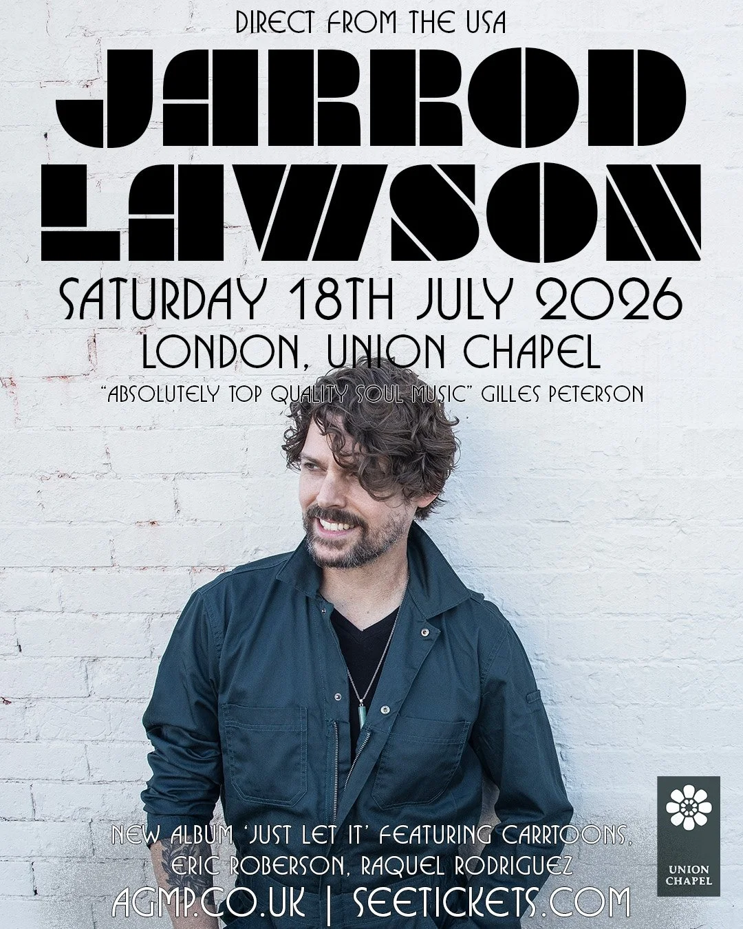 Jarrod Lawson at the Union Chapel