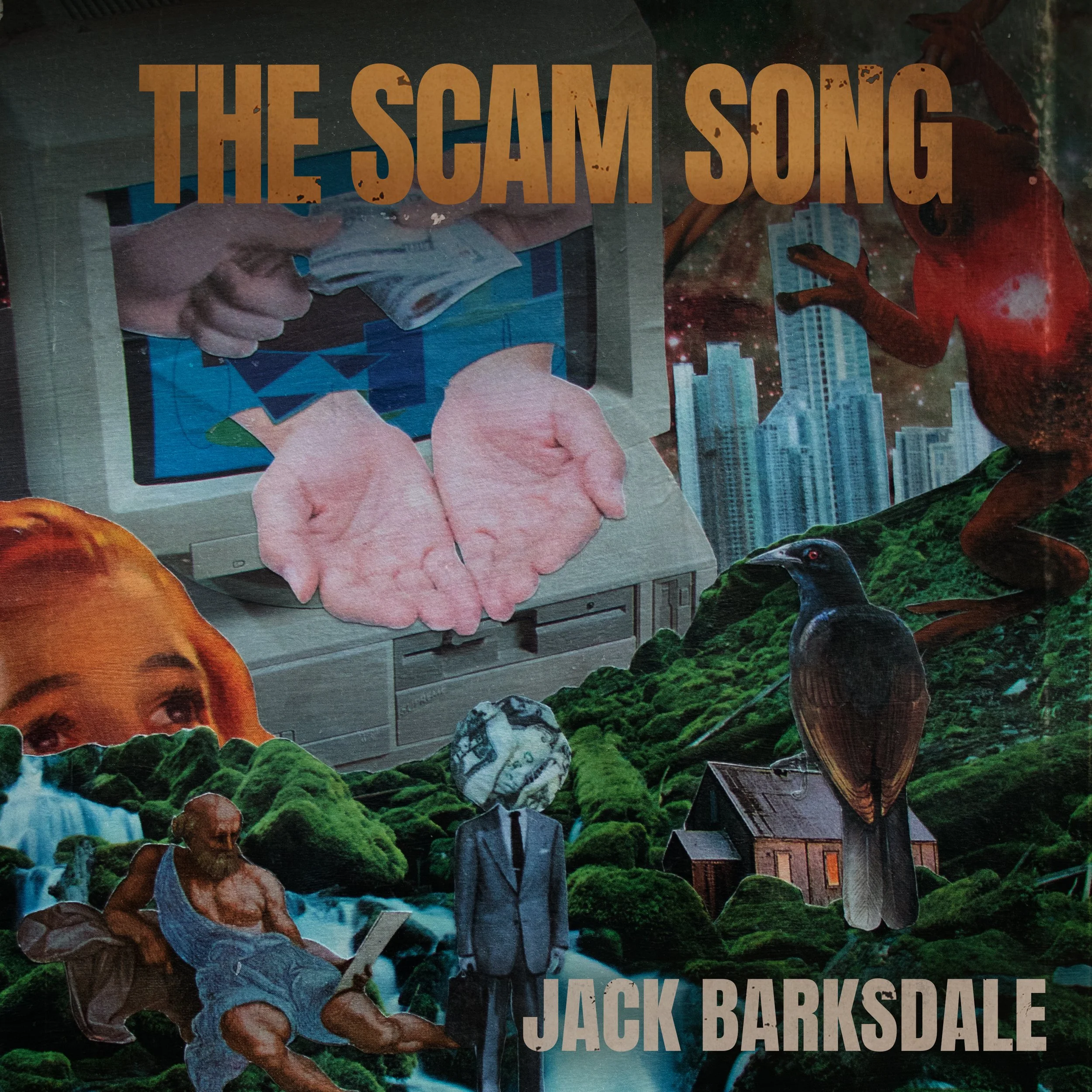 Folk Americana Artist Jack Barksdale uses  humor and clever lyrics to tackle one of the biggest scams of our time in “The Scam Song”
