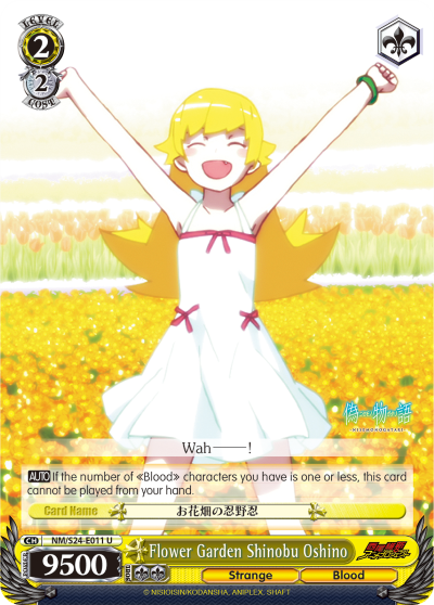 Flower Garden Shinobu Oshino