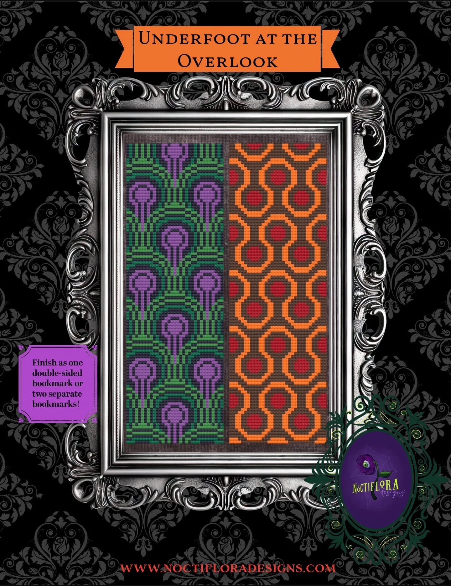 🪓Underfoot at the Overlook 🪓

I created this pattern for the attendees of the Children of the Thread retreat, and I&rsquo;ve also shared it with my lovely Pat🌳on members 🖤

The retreat is taking place next week and is hosted by @crossstitchsociet