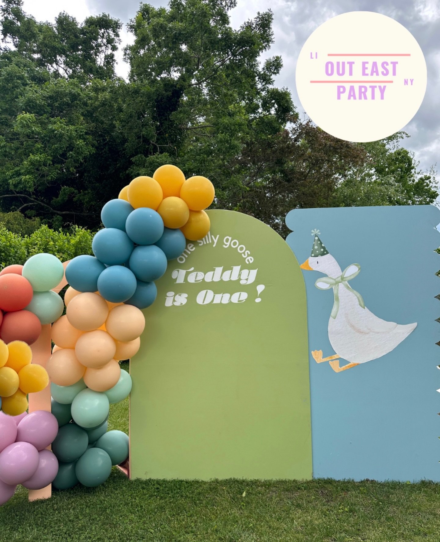 One Silly Goose 🪿💚🌼☁️🎈🩵

#longislandballoons #longislandevents