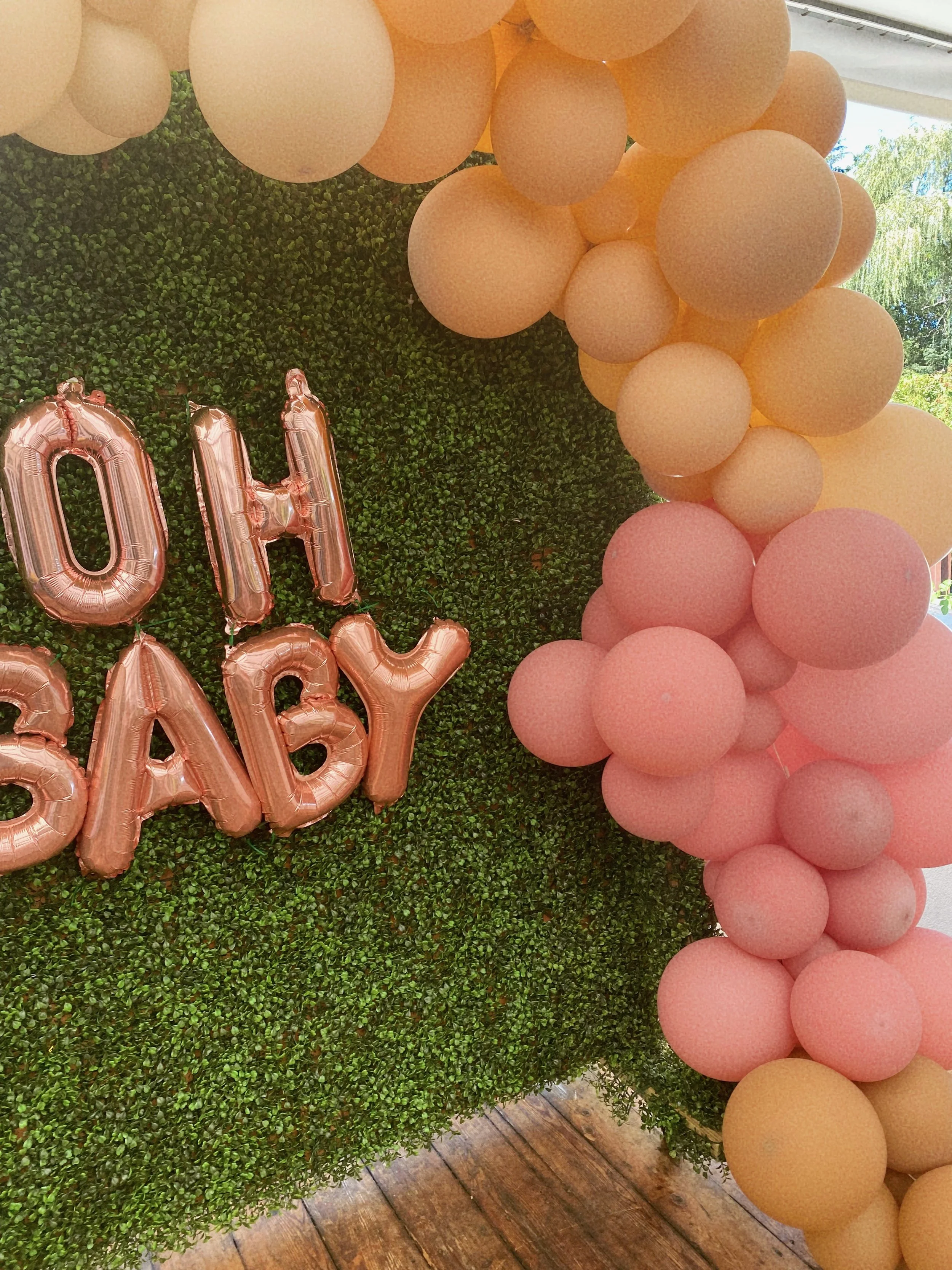 10' of Matte Balloons